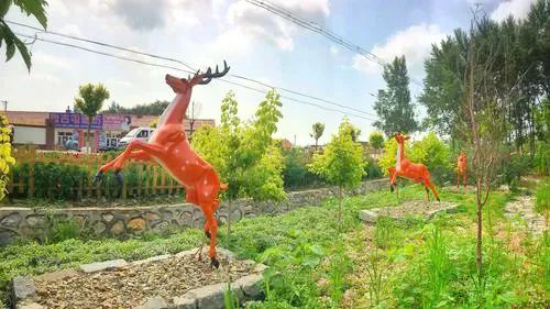 梅花鹿产业创业街区：以鹿为“魂” 色彩斑斓